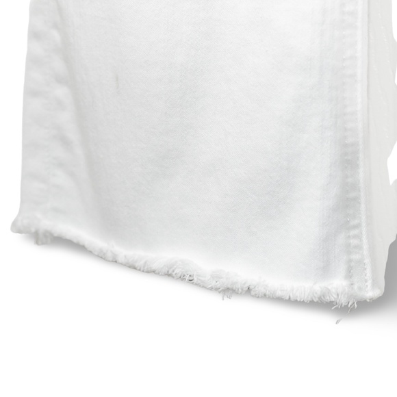 NWOT: J.Crew Women's 9" Billie Demi Boot Crop Jean in White Wash; Size 28 - Picture 10 of 16